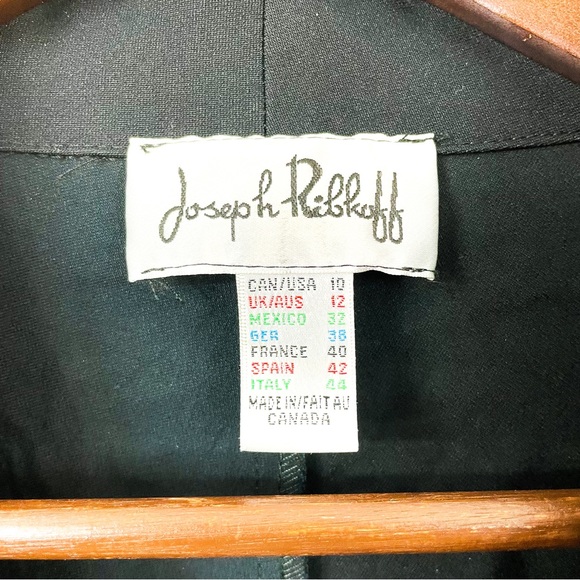 Joseph Ribkoff Leopard Print Trim Jacket - Picture 4 of 4